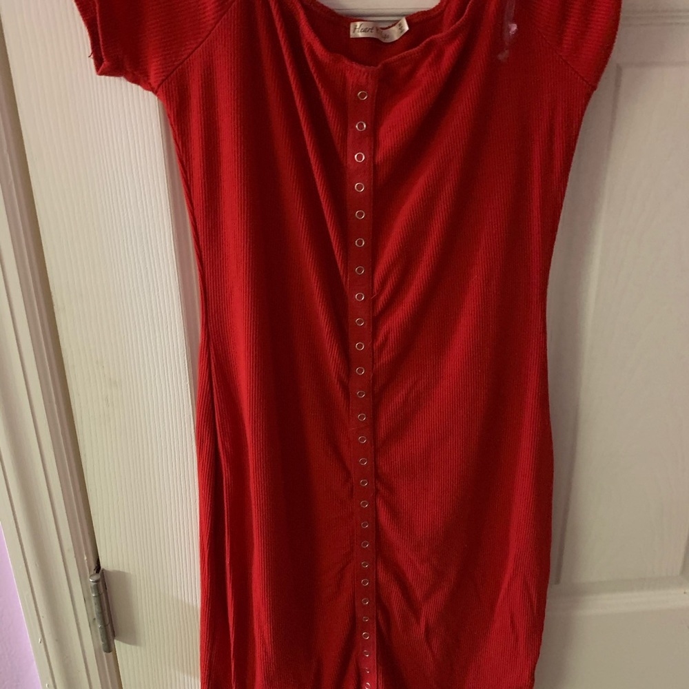 Red dress